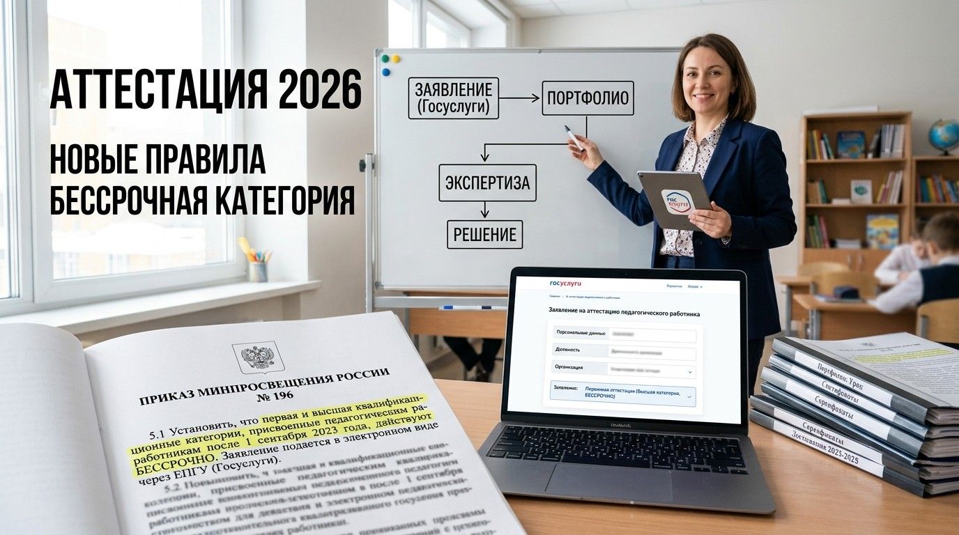 Какие категории педагогических работников подлежат аттестации