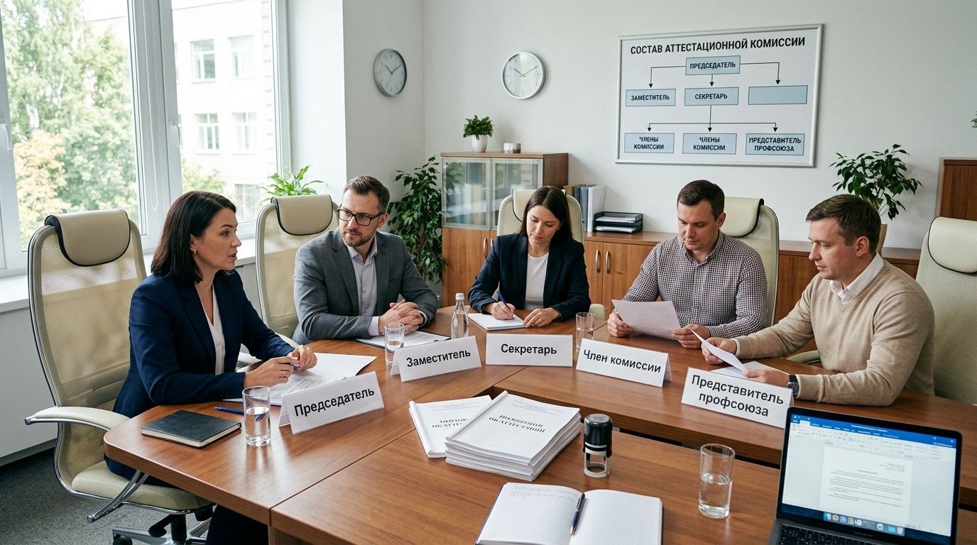 Порядок формирования аттестационной комиссии
